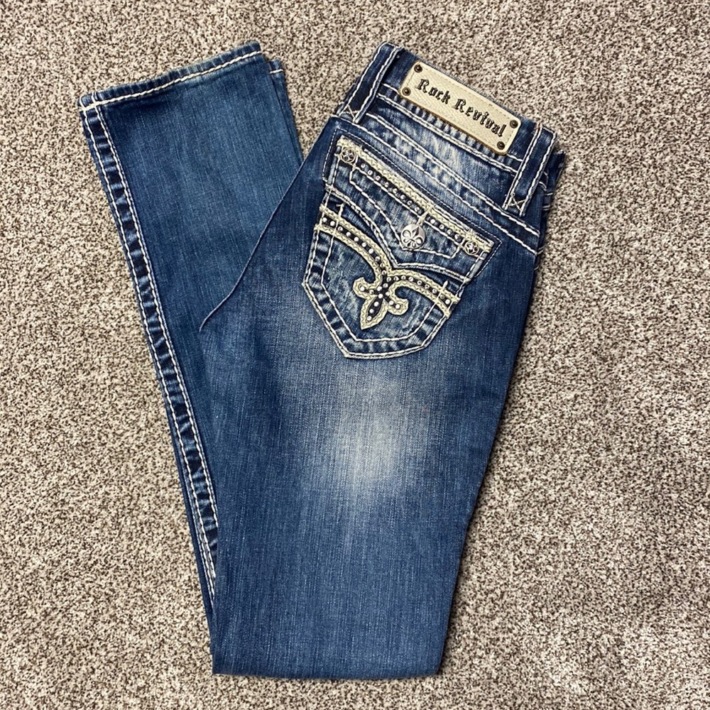 Rock Revival Bluebell Straight Legged Jeans!
